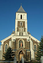 Вялікая Бераставіца — касцёл Перамянення Пана